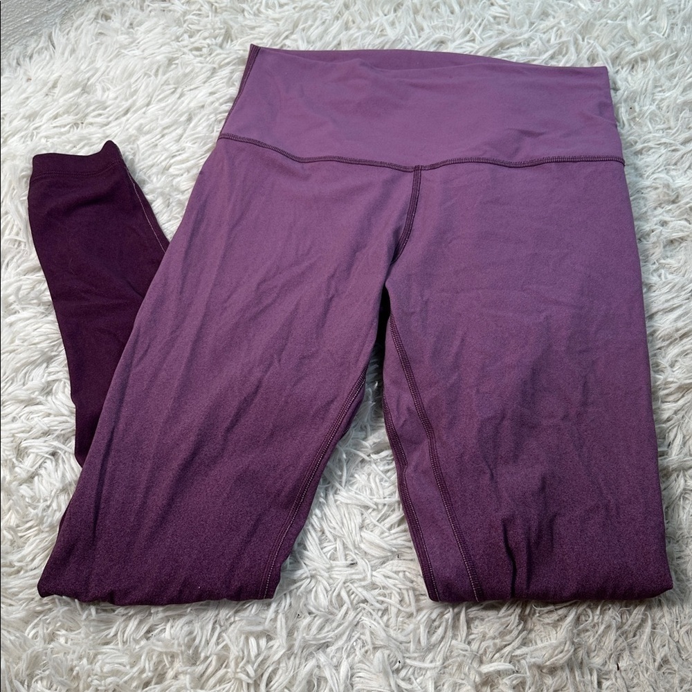 Lululemon Align Pant 28" Spray Ombre Align Pant BW555 FTBK FULL28 Jubilee Multi